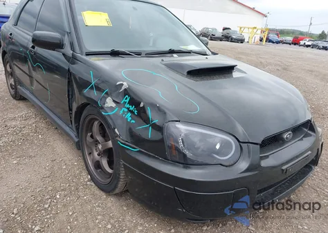 2004 Subaru Impreza Wrx из США, поврежденный, VIN JF1GG29664G807199